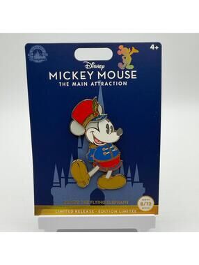 Disney Pin - Mickey Mouse The Main Attraction Dumbo the Flying Elephant
